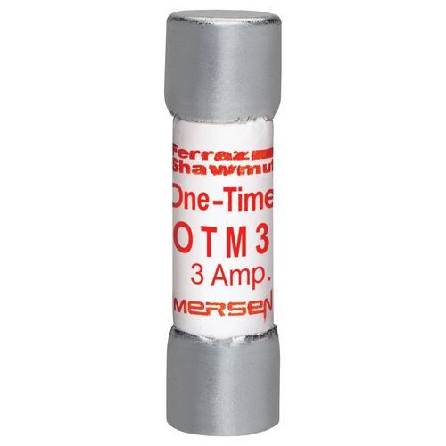 OTM3 - Fuse Amp-Trap® 250V 3A Fast-Acting Midget OTM Series